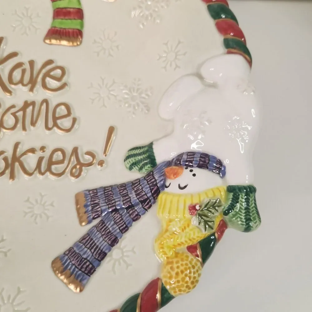Fitz & Floyd Classics Christmas Snowman 